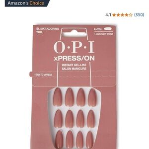 OPI xPRESS/ON Instant Gel-Like Salon Manicure - Pink